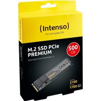 Intenso PREMIUM - SSD - 500GB - intern - M.2 2280 - PCIe 3.0 x4 (NVMe) (3835450) Intenso PREMIUM - SSD - 500GB - intern - M.2 2280 - PCIe 3.0 x4 (NVMe) (3835450)