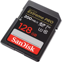 SanDisk Extreme Pro - Flash-Speicherkarte - 128GB - Video Class V30 / UHS-I U3 / Class10 - SDXC UHS-I (SDSDXXD-128G-GN4IN) SanDisk Extreme Pro - Flash-Speicherkarte - 128GB - Video Class V30 / UHS-I U3 / Class10 - SDXC UHS-I (SDSDXXD-128G-GN4IN)