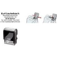 trodat Textstempelautomat Printy 4.0 4913, schwarz Lieferung mit Gutschein zur Anfertigung einer individuellen (44086) trodat Textstempelautomat Printy 4.0 4913, schwarz Lieferung mit Gutschein zur Anfertigung einer individuellen (44086)