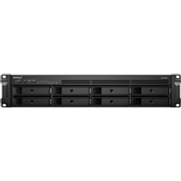 Synology RackStation RS1221RP+ - NAS-Server - 8 Schächte - Rack - einbaufähig - SATA 6Gb/s - RAID 0, 1, 5, 6, 10, JBOD, 5 Hot Spare, 6 Hot Spare, 10-Hot-Spare, 1 Hot-Spare - RAM 4GB - Gigabit Ethernet - iSCSI - 2U (RS1221RP+) Synology RackStation RS1221RP+ - NAS-Server - 8 Schächte - Rack - einbaufähig - SATA 6Gb/s - RAID 0, 1, 5, 6, 10, JBOD, 5 Hot Spare, 6 Hot Spare, 10-Hot-Spare, 1 Hot-Spare - RAM 4GB - Gigabit Ethernet - iSCSI - 2U (RS1221RP+)