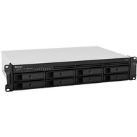 Synology RackStation RS1221+ - NAS-Server - 8 Schächte - Rack - einbaufähig - SATA 6Gb/s - RAID 0, 1, 5, 6, 10, JBOD - RAM 4GB - Gigabit Ethernet - iSCSI - 2U (RS1221+) Synology RackStation RS1221+ - NAS-Server - 8 Schächte - Rack - einbaufähig - SATA 6Gb/s - RAID 0, 1, 5, 6, 10, JBOD - RAM 4GB - Gigabit Ethernet - iSCSI - 2U (RS1221+)