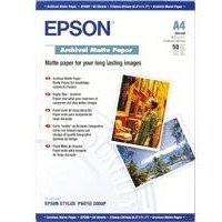 Epson Archival - Papier, matt - A3 (297 x 420 mm) - 192 g/m2 - 50 Blatt (C13S041344) Epson Archival - Papier, matt - A3 (297 x 420 mm) - 192 g/m2 - 50 Blatt (C13S041344)