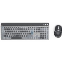Hama Multi-Device-Tastatur-Maus-Set WKM-750 kabellos LED Schwarz QWERTZ (00173069) Hama Multi-Device-Tastatur-Maus-Set WKM-750 kabellos LED Schwarz QWERTZ (00173069)