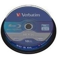 Verbatim Blu-Ray-Disk - 10 x BD-R DL - 50GB 6x - Spindel - Speichermedium (43746) Verbatim Blu-Ray-Disk - 10 x BD-R DL - 50GB 6x - Spindel - Speichermedium (43746)