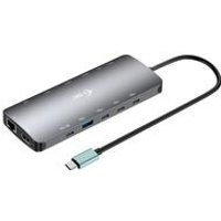 i-tec USB-C Metal Nano Dock 2x HDMI 1x Video GLAN Audio/Mic 1xSD/microSD (C31NANOTRIPLEDOCKPD) i-tec USB-C Metal Nano Dock 2x HDMI 1x Video GLAN Audio/Mic 1xSD/microSD (C31NANOTRIPLEDOCKPD)