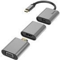 Hama - Video-/Audio-Adapter-Kit - Anthrazit - 4K Unterstützung (00200306) Hama - Video-/Audio-Adapter-Kit - Anthrazit - 4K Unterstützung (00200306)