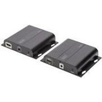 DIGITUS Professional DS-55122 4K HDMI Extender via CAT / IP (Set) - Video-/Audio-/Infrarot-Übertrager - HDMI - bis zu 120 m (DS-55122) DIGITUS Professional DS-55122 4K HDMI Extender via CAT / IP (Set) - Video-/Audio-/Infrarot-Übertrager - HDMI - bis zu 120 m (DS-55122)