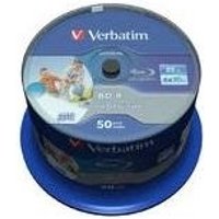 Verbatim DataLife - 50 x BD-R - 25GB 6x - mit Tintenstrahldrucker bedruckbare Oberfläche - Spindel (43812) Verbatim DataLife - 50 x BD-R - 25GB 6x - mit Tintenstrahldrucker bedruckbare Oberfläche - Spindel (43812)