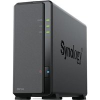Synology Disk Station DS124 - NAS-Server - RAM 1GB - Gigabit Ethernet - iSCSI Support (DS124) Synology Disk Station DS124 - NAS-Server - RAM 1GB - Gigabit Ethernet - iSCSI Support (DS124)