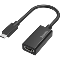Hama - Videoschnittstellen-Converter - USB-C (S) bis HDMI (W) - Schwarz - 4K Unterstützung (00200315) Hama - Videoschnittstellen-Converter - USB-C (S) bis HDMI (W) - Schwarz - 4K Unterstützung (00200315)