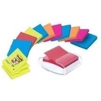 3M Post-it Haftnotizspender PRO-W12N ws +12xSuper Sticky Z-Notes sort. 3M Post-it Haftnotizspender PRO-W12N ws +12xSuper Sticky Z-Notes sort.