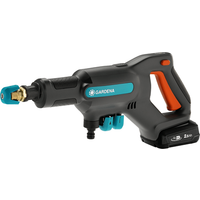 Gardena AquaClean 24/18V P4A Hochdruckreiniger Kompakt Akku 250 l/h Schwarz - Blau - Orange (14800-55) Gardena AquaClean 24/18V P4A Hochdruckreiniger Kompakt Akku 250 l/h Schwarz - Blau - Orange (14800-55)