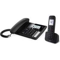 Telekom Sinus PA 207 Plus 1 - Analoges/DECT-Telefon - Drahtgebundenes & drahtloses Handgerät - Freisprecheinrichtung - 150 Eintragungen - Anrufer-Identifikation - Schwarz (40753987) Telekom Sinus PA 207 Plus 1 - Analoges/DECT-Telefon - Drahtgebundenes & drahtloses Handgerät - Freisprecheinrichtung - 150 Eintragungen - Anrufer-Identifikation - Schwarz (40753987)