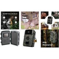 LogiLink Wildkamera mit Nachtsicht, Wärme-/Bewegungsauslöser Wildtierkamera zum Einfangen großartiger Bilder von wild - 1 Stück (WC0065) LogiLink Wildkamera mit Nachtsicht, Wärme-/Bewegungsauslöser Wildtierkamera zum Einfangen großartiger Bilder von wild - 1 Stück (WC0065)