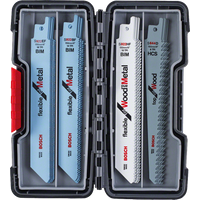 Bosch flexible for Wood and Metal - Sägeblattsatz - für Holz mit Nägeln, Stahlrohre, Profile - 20 Stücke - Länge: 150 mm (2 607 010 902) Bosch flexible for Wood and Metal - Sägeblattsatz - für Holz mit Nägeln, Stahlrohre, Profile - 20 Stücke - Länge: 150 mm (2 607 010 902)