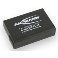 ANSMANN A-Nik EN EL 14 - Kamerabatterie Li-Ion 1000 mAh (1400-0042) ANSMANN A-Nik EN EL 14 - Kamerabatterie Li-Ion 1000 mAh (1400-0042)