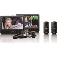 Lenco Tragbarer DVD-Player 22.5 cm 22,90cm (9)  DVP-939 inkl. 12 V Kfz-Anschlusskabel, mit integriertem DVD Player, inkl. zwei Lenco Tragbarer DVD-Player 22.5 cm 22,90cm (9)  DVP-939 inkl. 12 V Kfz-Anschlusskabel, mit integriertem DVD Player, inkl. zwei