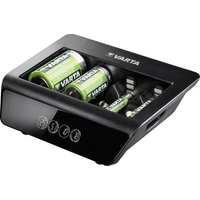 Varta LCD Universal Charger+ - 4 Std. Batterieladegerät - (für 4xAA/4xAAA, 4xD, 4xC, 1x9V) + AC-Netzteil (USB) (57688101401) Varta LCD Universal Charger+ - 4 Std. Batterieladegerät - (für 4xAA/4xAAA, 4xD, 4xC, 1x9V) + AC-Netzteil (USB) (57688101401)