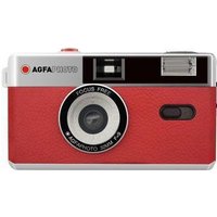 AgfaPhoto 603001 Filmkamera Kompakt-Filmkamera 35 mm Rot - Silber (603001) AgfaPhoto 603001 Filmkamera Kompakt-Filmkamera 35 mm Rot - Silber (603001)