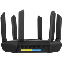 ASUS RT-AXE7800 - Wireless Router - 4-Port-Switch - GigE, 2,5 GigE, 802,11ax (Wi-Fi 6E) - WAN-Ports: 2 - 802,11a/b/g/n/ac/ax (Wi-Fi 6E) - Multi-Band (90IG07B0-MU9B00) ASUS RT-AXE7800 - Wireless Router - 4-Port-Switch - GigE, 2,5 GigE, 802,11ax (Wi-Fi 6E) - WAN-Ports: 2 - 802,11a/b/g/n/ac/ax (Wi-Fi 6E) - Multi-Band (90IG07B0-MU9B00)