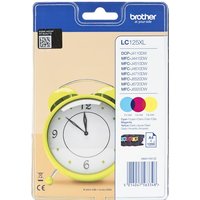 Brother LC125XL Rainbow Pack - Mit hoher Kapazität - Gelb, Cyan, Magenta - original - Blisterverpackung - Tintenpatrone - für Brother DCP-J4110DW, MFC-J4410DW, MFC-J4510DW, MFC-J6520DW, MFC-J6720DW, MFC-J6920DW Brother LC125XL Rainbow Pack - Mit hoher Kapazität - Gelb, Cyan, Magenta - original - Blisterverpackung - Tintenpatrone - für Brother DCP-J4110DW, MFC-J4410DW, MFC-J4510DW, MFC-J6520DW, MFC-J6720DW, MFC-J6920DW