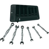 Wera - Ratcheting combination wrench/double open-ended wrench set - 6 Stücke - in Tragetasche (05020022001) Wera - Ratcheting combination wrench/double open-ended wrench set - 6 Stücke - in Tragetasche (05020022001)