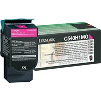 Lexmark Toner C540H1MG - Magenta - Kapazität: 2.000 Seiten (C540H1MG) Lexmark Toner C540H1MG - Magenta - Kapazität: 2.000 Seiten (C540H1MG)