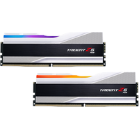 G.Skill Trident Z5 RGB - DDR5 - Kit - 32GB: 2 x 16GB - DIMM 288-PIN - 6000 MHz / PC5-48000 - CL36 - non-ECC - metallisch silber (F5-6000J3636F16GX2-TZ5RS) G.Skill Trident Z5 RGB - DDR5 - Kit - 32GB: 2 x 16GB - DIMM 288-PIN - 6000 MHz / PC5-48000 - CL36 - non-ECC - metallisch silber (F5-6000J3636F16GX2-TZ5RS)