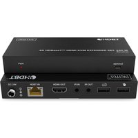 Digitus 4K HDBaseT HDMI KVM Extender Set - 150 m - Sender und Empfänger - 150 m - Kabelgebunden - Schwarz - HDCP (DS-55522) Digitus 4K HDBaseT HDMI KVM Extender Set - 150 m - Sender und Empfänger - 150 m - Kabelgebunden - Schwarz - HDCP (DS-55522)