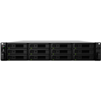 Synology RackStation RS3618XS - NAS-Server - 12 Schächte - Rack - einbaufähig - SATA 6Gb/s - RAID 0, 1, 5, 6, 10, JBOD, RAID F1 - RAM 8 GB - Gigabit Ethernet - iSCSI - 2U Synology RackStation RS3618XS - NAS-Server - 12 Schächte - Rack - einbaufähig - SATA 6Gb/s - RAID 0, 1, 5, 6, 10, JBOD, RAID F1 - RAM 8 GB - Gigabit Ethernet - iSCSI - 2U