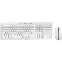 CHERRY STREAM DESKTOP RECHARGE - Tastatur-und-Maus-Set - kabellos - 2.4 GHz - QWERTZ - Deutsch - Tastenschalter: CHERRY SX - Pale Gray CHERRY STREAM DESKTOP RECHARGE - Tastatur-und-Maus-Set - kabellos - 2.4 GHz - QWERTZ - Deutsch - Tastenschalter: CHERRY SX - Pale Gray