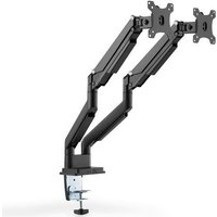 DIGITUS DA-90395 - Aufstellung für 2 LCD-Displays (einstellbarer Doppelarm) - Kunststoff, Aluminium, Stahl - mattschwarz - Bildschirmgröße: 38.1-81.3 cm (15-32) - Schreibtisch-Ständer DIGITUS DA-90395 - Aufstellung für 2 LCD-Displays (einstellbarer Doppelarm) - Kunststoff, Aluminium, Stahl - mattschwarz - Bildschirmgröße: 38.1-81.3 cm (15-32) - Schreibtisch-Ständer