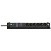 Brennenstuhl Premium-Line, power distribution unit, 6 sockets, 3m, black, with switch and surge protection (1951160401) Brennenstuhl Premium-Line, power distribution unit, 6 sockets, 3m, black, with switch and surge protection (1951160401)