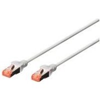 DIGITUS Professional - Patch-Kabel - RJ-45 (M) bis RJ-45 (M) - 3,0m - SFTP, PiMF - CAT 6 - IEEE 802,3 - geschirmt, halogenfrei, ohne Haken, verseilt - Grau (Packung mit 10) (DK-1644-030-10) DIGITUS Professional - Patch-Kabel - RJ-45 (M) bis RJ-45 (M) - 3,0m - SFTP, PiMF - CAT 6 - IEEE 802,3 - geschirmt, halogenfrei, ohne Haken, verseilt - Grau (Packung mit 10) (DK-1644-030-10)