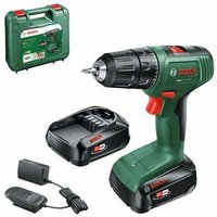 Bosch EasyDrill 18V-40 - Bohrer/Schrauber - schnurlos - 2 Geschwindigkeiten - Bohrfutterschlüssel 13 mm - 40 N·m - 2 Akkus, Ladegerät enthalten - 18 V Bosch EasyDrill 18V-40 - Bohrer/Schrauber - schnurlos - 2 Geschwindigkeiten - Bohrfutterschlüssel 13 mm - 40 N·m - 2 Akkus, Ladegerät enthalten - 18 V