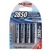 ANSMANN Mignon - Batterie 4 x AA Typ NiMH 2850 mAh (5035212) ANSMANN Mignon - Batterie 4 x AA Typ NiMH 2850 mAh (5035212)