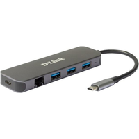D-Link DUB-2334 - Dockingstation - USB-C - HDMI - 1GbE (DUB-2334) D-Link DUB-2334 - Dockingstation - USB-C - HDMI - 1GbE (DUB-2334)