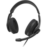 Hama HS-USB300 V2 - Headset - ohrumschließend - kabelgebunden - USB-A - Schwarz Hama HS-USB300 V2 - Headset - ohrumschließend - kabelgebunden - USB-A - Schwarz