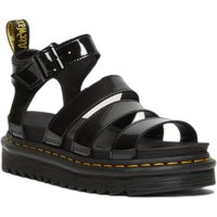 Damen Keilabsatzsandalen aus Lackleder Dr Martens Blaire Damen Keilabsatzsandalen aus Lackleder Dr Martens Blaire