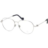 MONCLER MONCLER ML 5068 016, inkl. Gläser, Runde Brille, Unisex