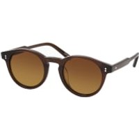 Chimi Chimi 03 Brown, Runde Sonnenbrille, Unisex, polarisiert, in Sehstärke erhältlich