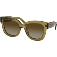 Chimi Chimi CHIMI 08 GREEN, Quadratische Sonnenbrille, Unisex, polarisiert, in Sehstärke erhältlich