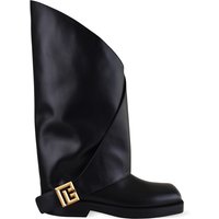 Twist flat boots