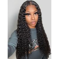Nadula Curly Virgin Hair Weave 3 Bundles With 4x4 Lace Closure Unprocessed Human Hair Extensions