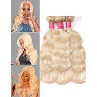 Nadula 613 Blonde Virgin Human Hair Bundles Deal Body Wave Hair