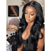 Nadula Body Wave 7x5 Bye Bye Knots and 13x4 HD Lace Pull and Go Wig Invisible Knots For Sale