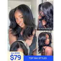 Get 17% Off All $79 Nadula 13x4 7x5 Yaki Straight Glueless Wigs