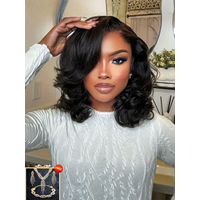 Nadula 80% OFF Flash Sale 7x5 Yaki Straight Wigs Put On and Go Human Hair Wig 150%180% Density