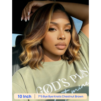 BOGO Free | Nadula 10 inch 7*5 Bye Bye Knots Chestnut Brown