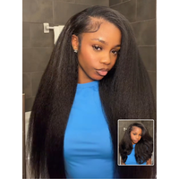 Nadula Clearance Sale Beginner Friendly U Part Human Hair Wigs Glueless Wigs 180% Density